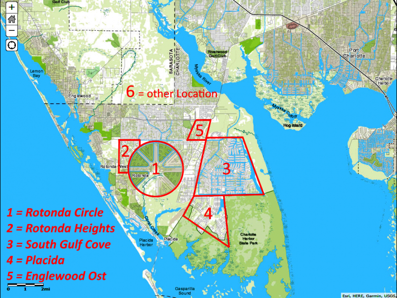 Rotonda MAP with Main-Locations