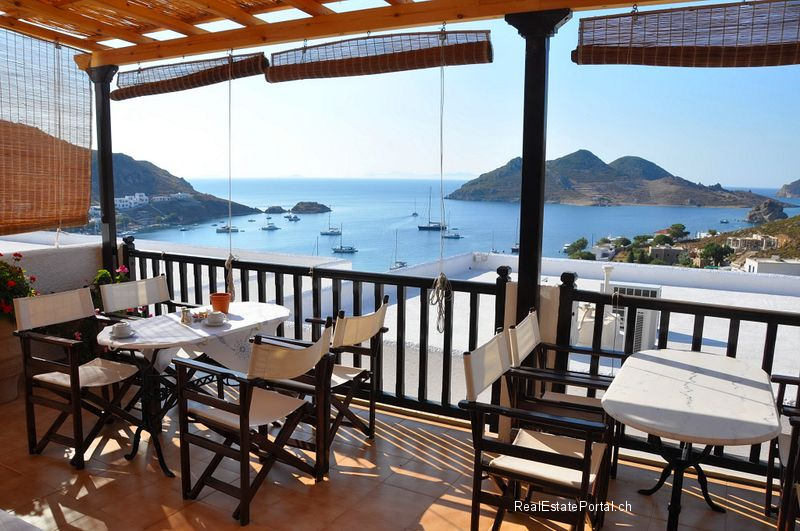 HOTEL PATMOS-GRIKOS breakfast-terrace