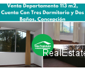 Venta de Amplio Departamento 113 m2, Concepción